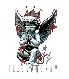 A Ma Maniére x Air Jordan 5 “Black” | illcurrency Black T-Shirt (Graffiti Angel)