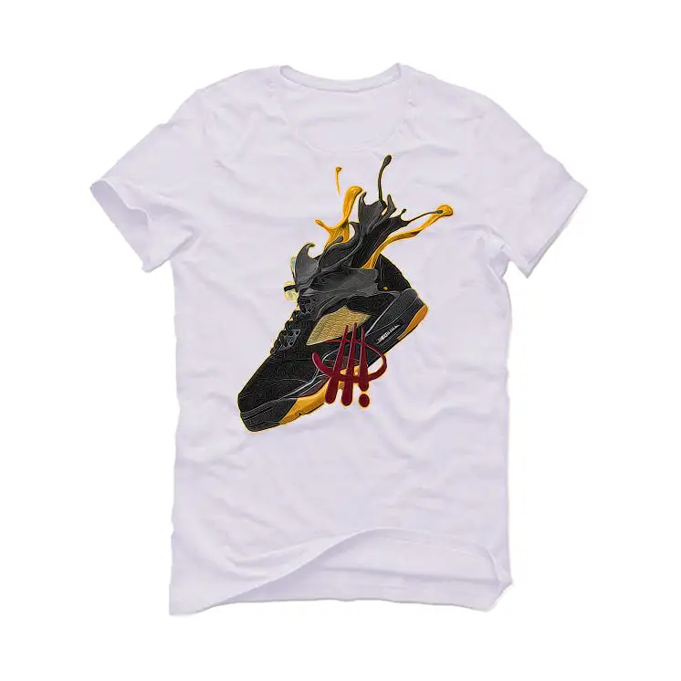 A Ma Maniére x Air Jordan 5 “Black” | illcurrency White T-Shirt (SPLASH 5)