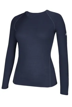 Adidas Climalite Women’s Long Sleeve Tee 3872, Collegiate Navy