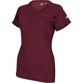 Adidas Climalite Women’s Short Sleeve Tee 3873, Maroon