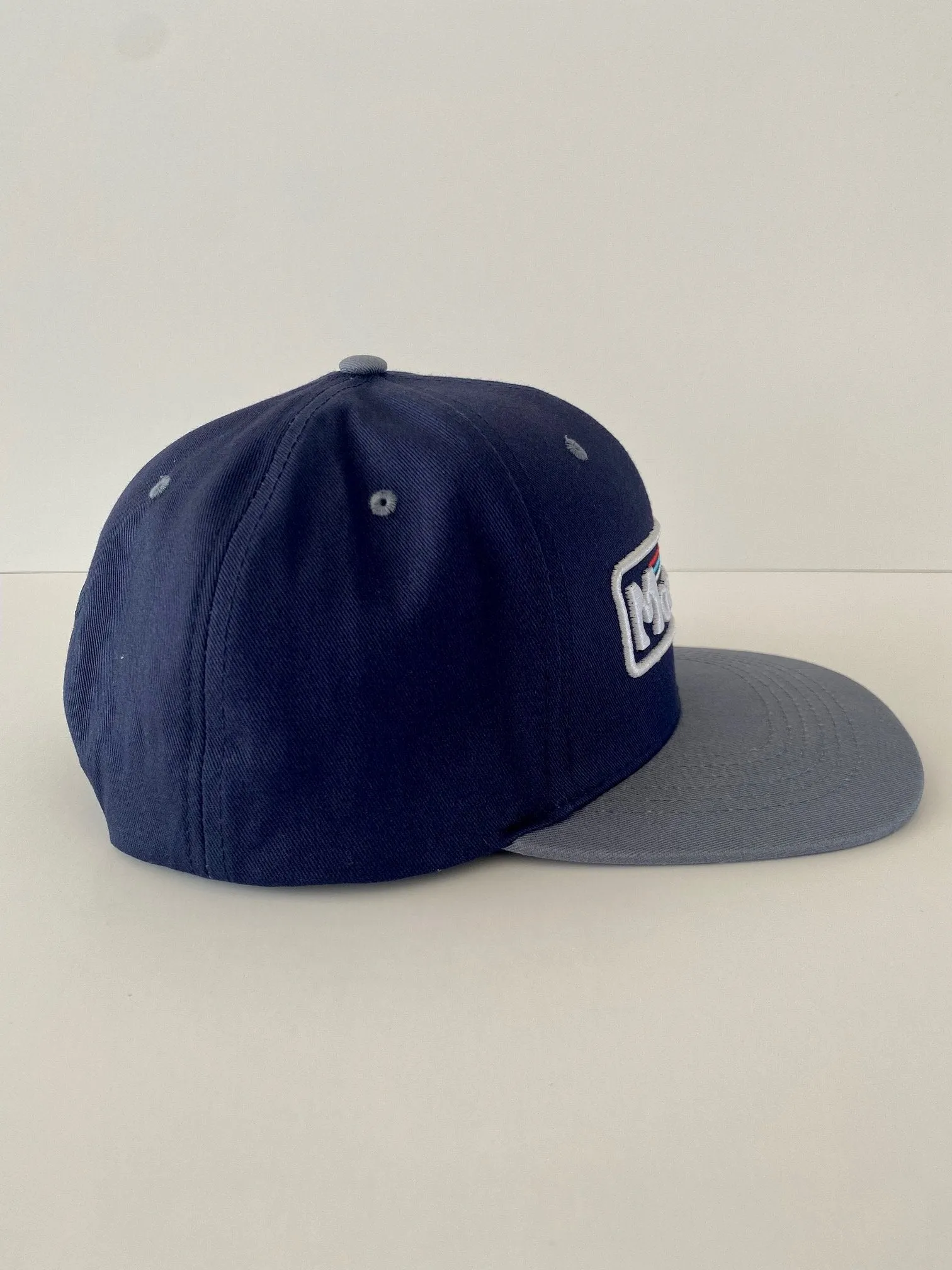 AMF style snapback cap, Blue/grey