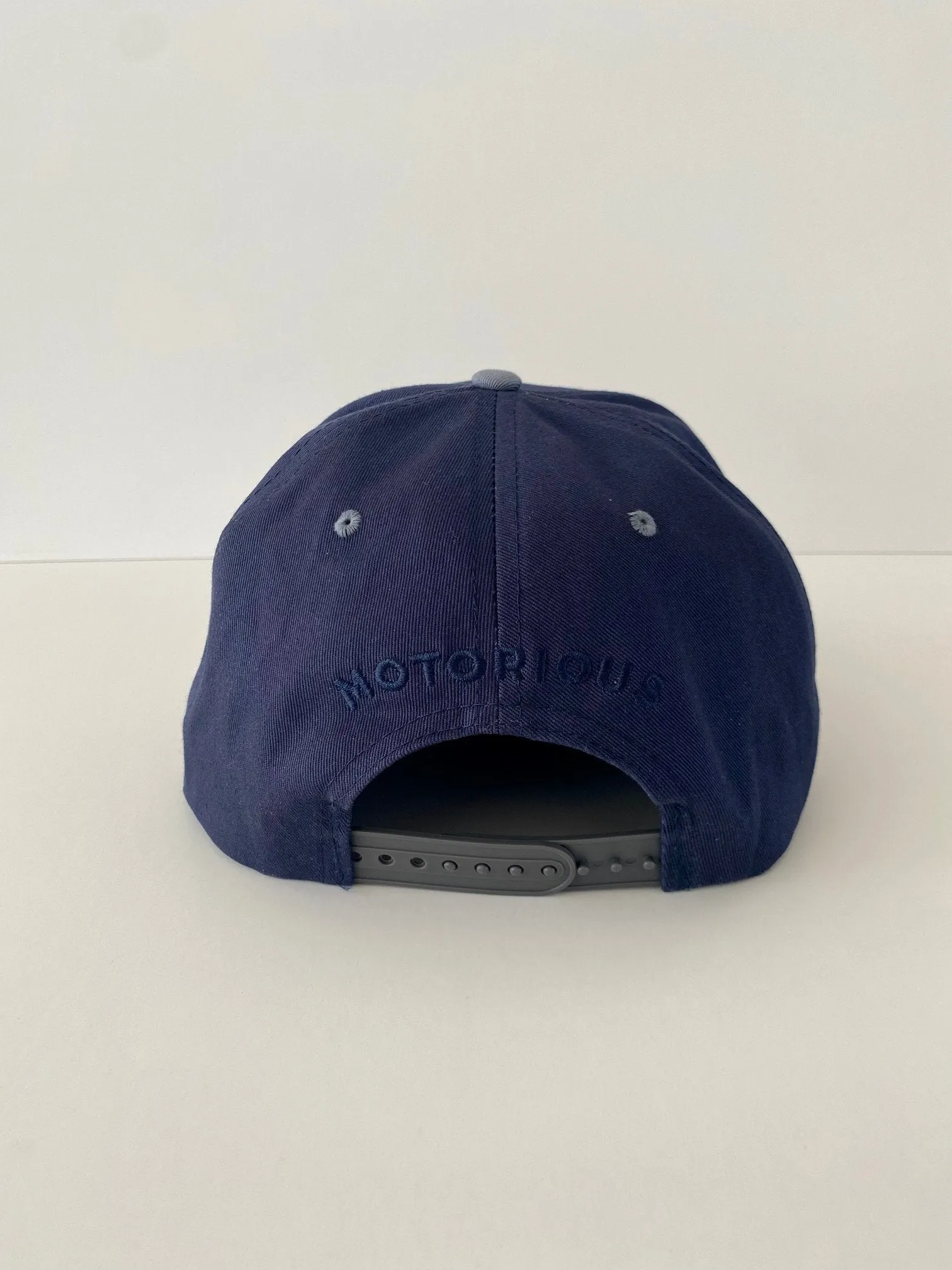 AMF style snapback cap, Blue/grey