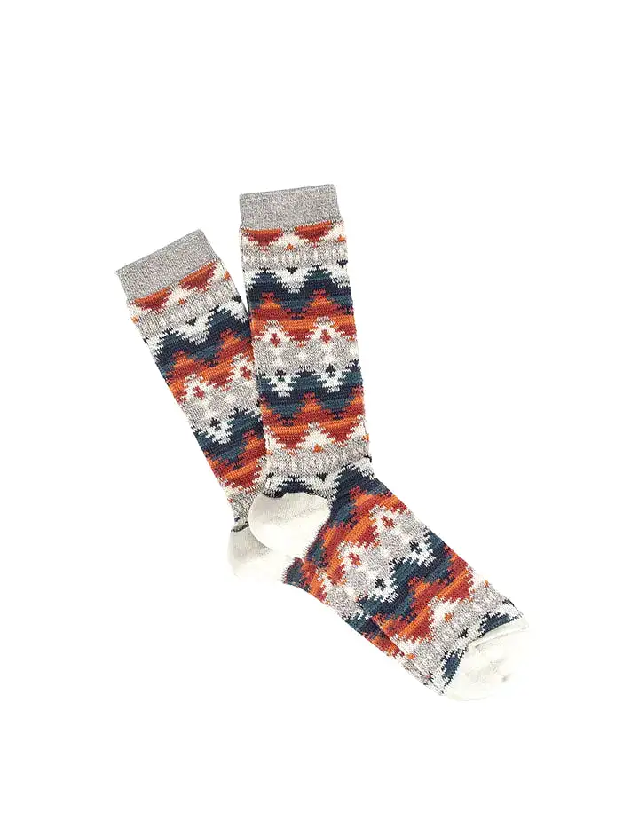 Anonymous Ism Wigwam JQ Crew Socks L. Grey Melange