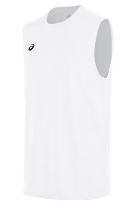 Asics Men's Circuit 8 Warm-Up Sleeveless XT3260 White