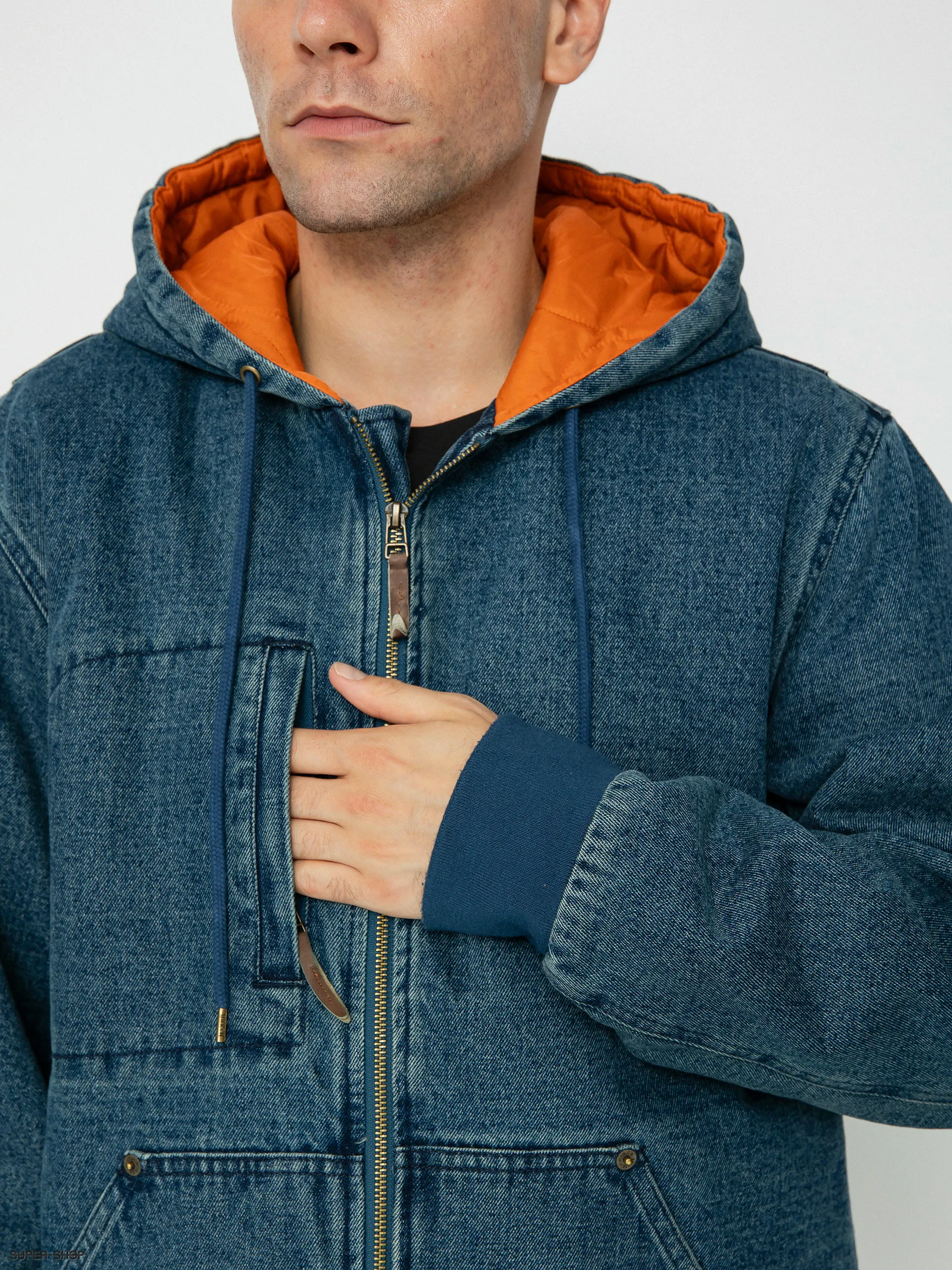 Brixton Builders ZHD Jacket (medium wash indigo)