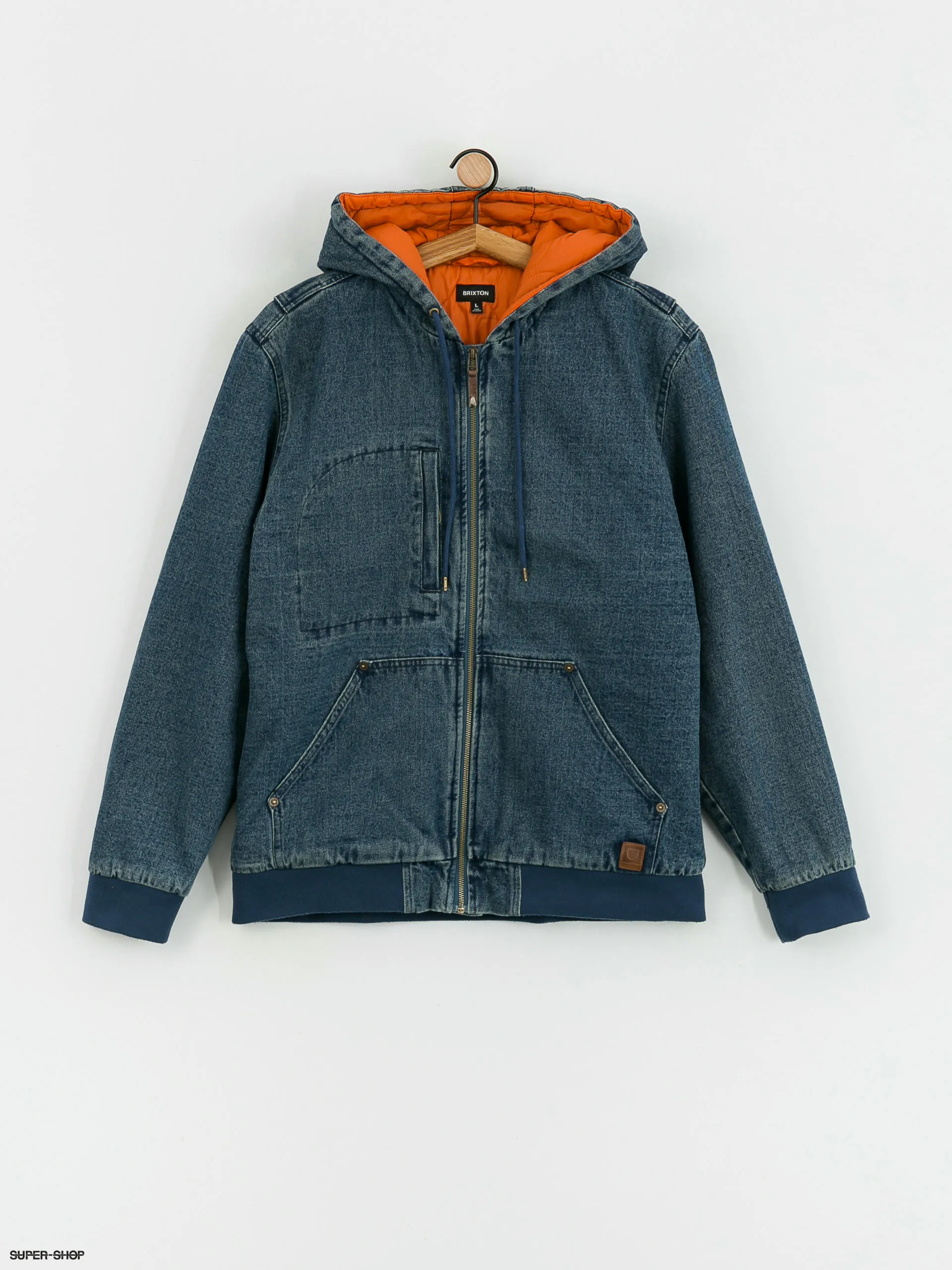 Brixton Builders ZHD Jacket (medium wash indigo)