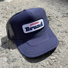 Brund - Logo Mesh Cap Navy