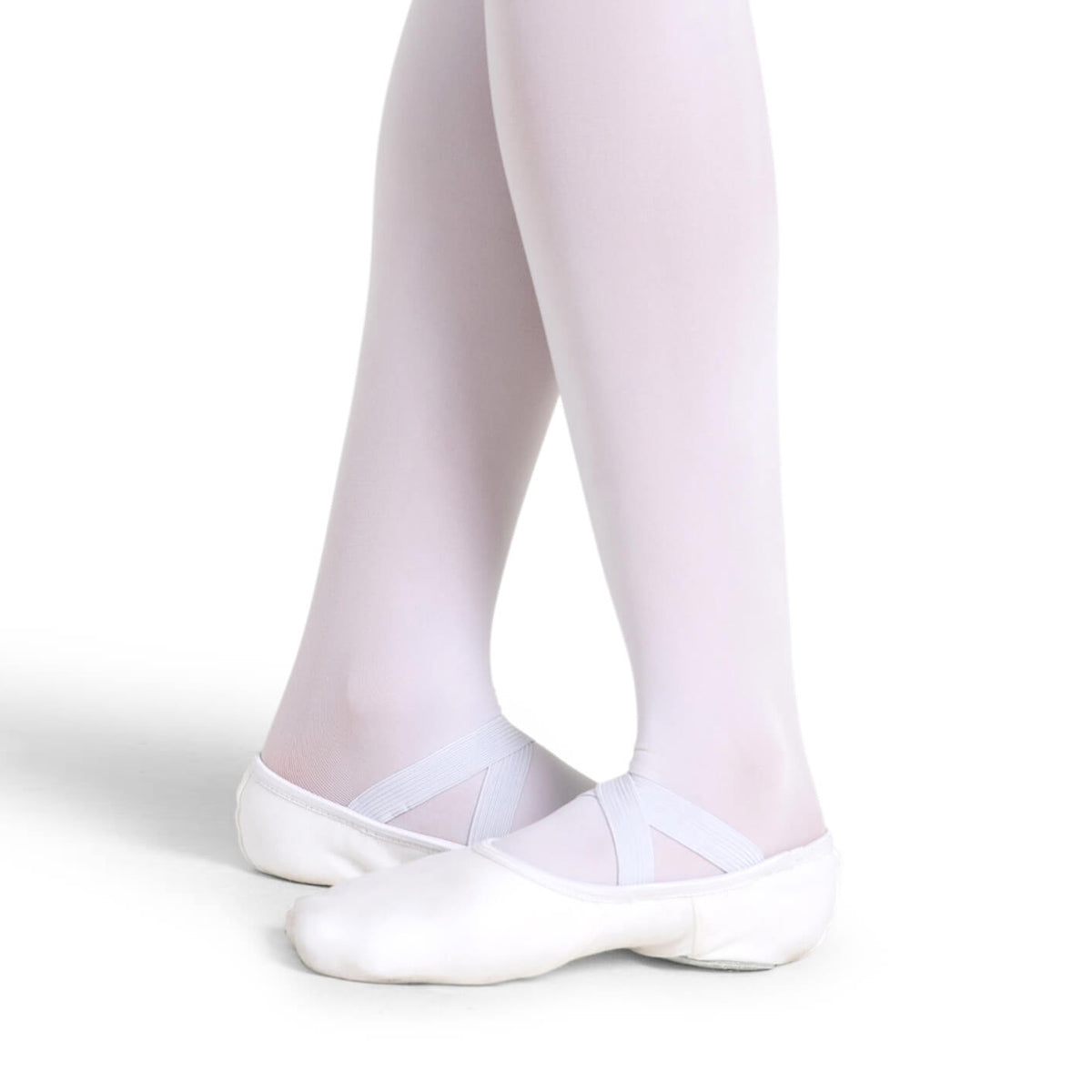 Capezio Adult Hanami Stretch Canvas Ballet Slippers - White