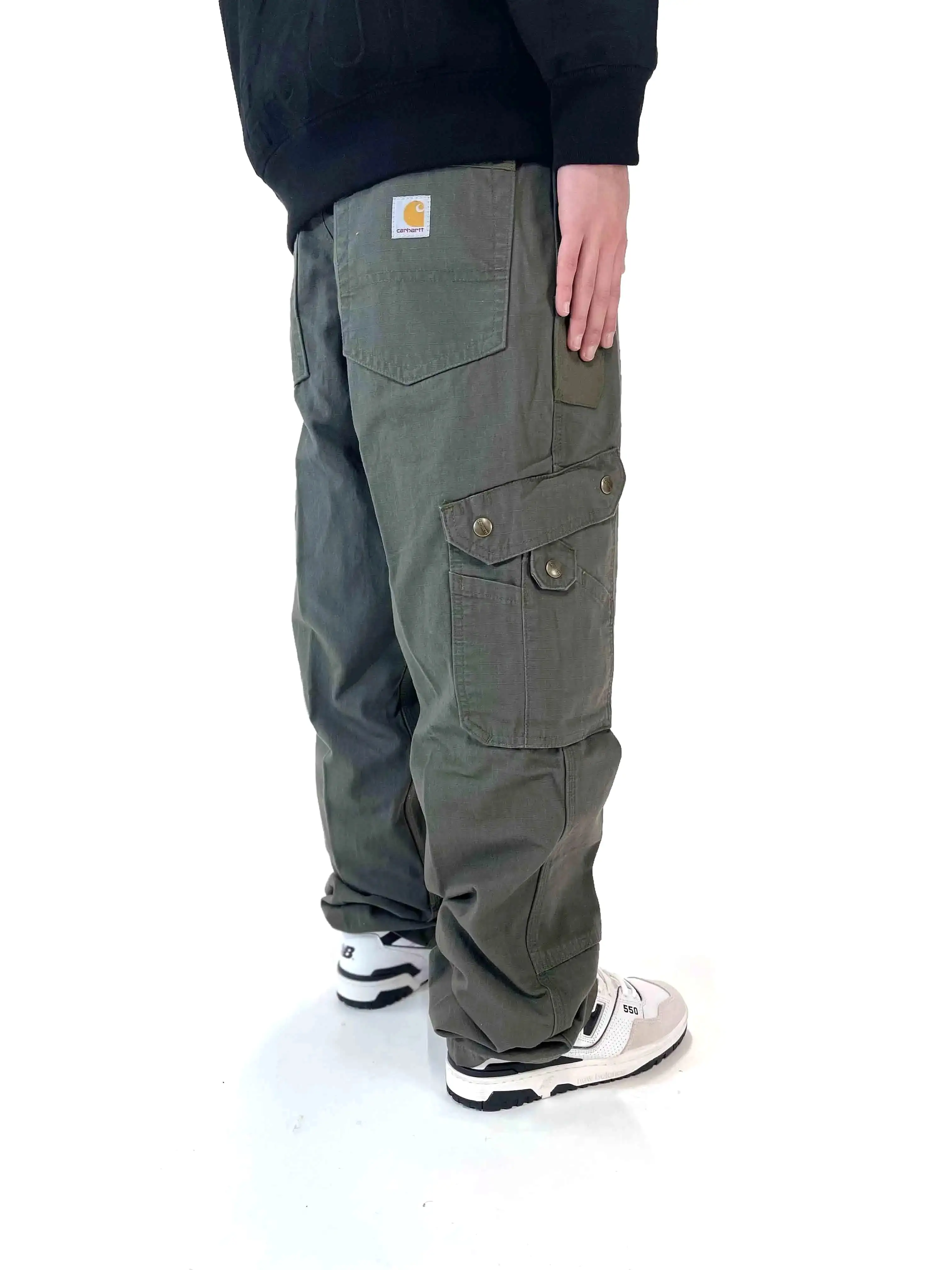 Carhartt Cotton Ripstop Relaxed Fit Cargo Pant Moss