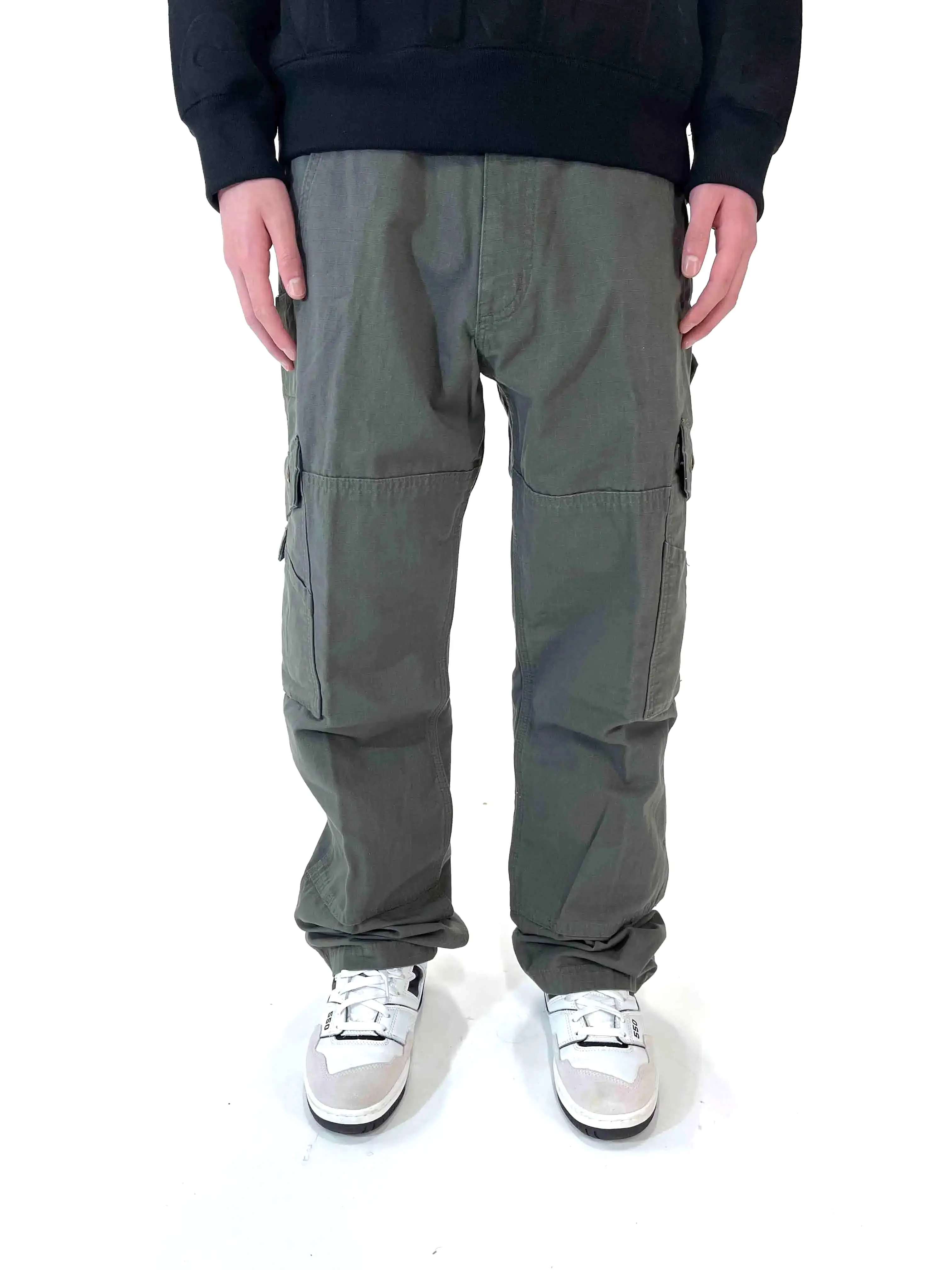 Carhartt Cotton Ripstop Relaxed Fit Cargo Pant Moss