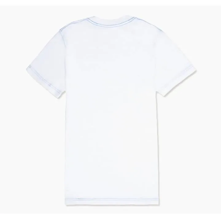 CHAMPION CLASSIC CONTRAST STITCH TEE WHITE