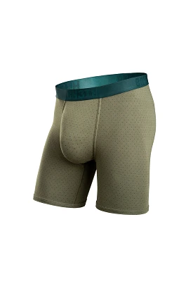 CLASSIC BOXER BRIEF WITH FLY Micro Dot Pine