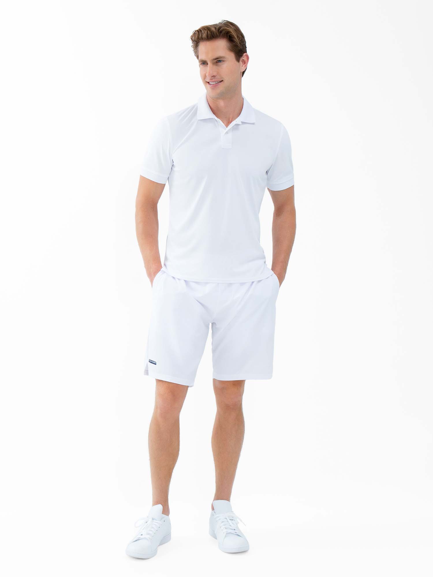 Classic Performance Men's Tennis Short - White