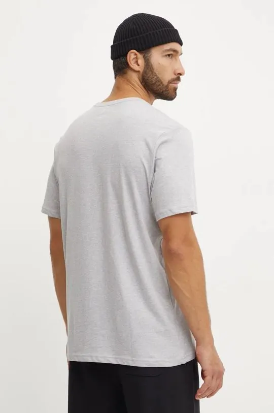 Columbia cotton t-shirt gray color with a print