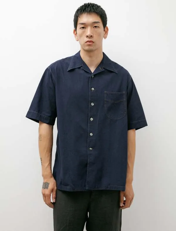 Come Up To The Camp Shirt - Indigo