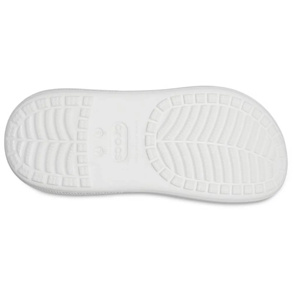 CROCS Men's Classic Crush Clog (White)