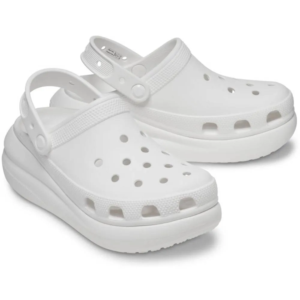 CROCS Men's Classic Crush Clog (White)