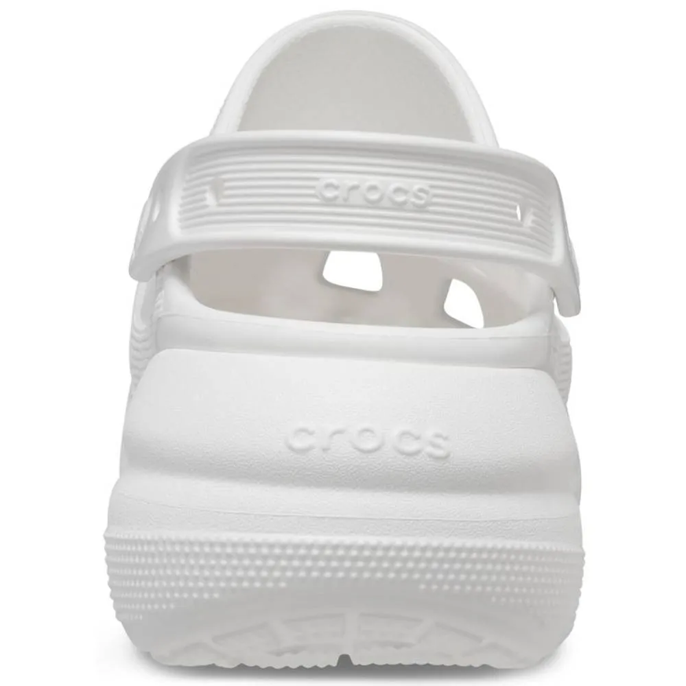 CROCS Men's Classic Crush Clog (White)