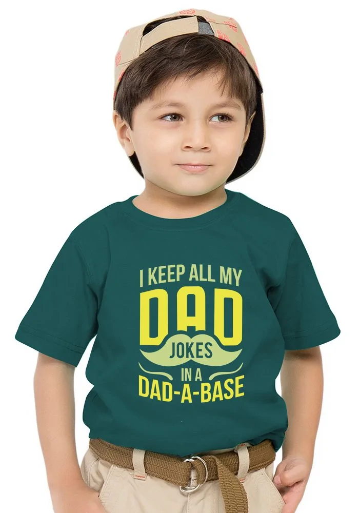 Dad-A-Base Kids T-Shirt