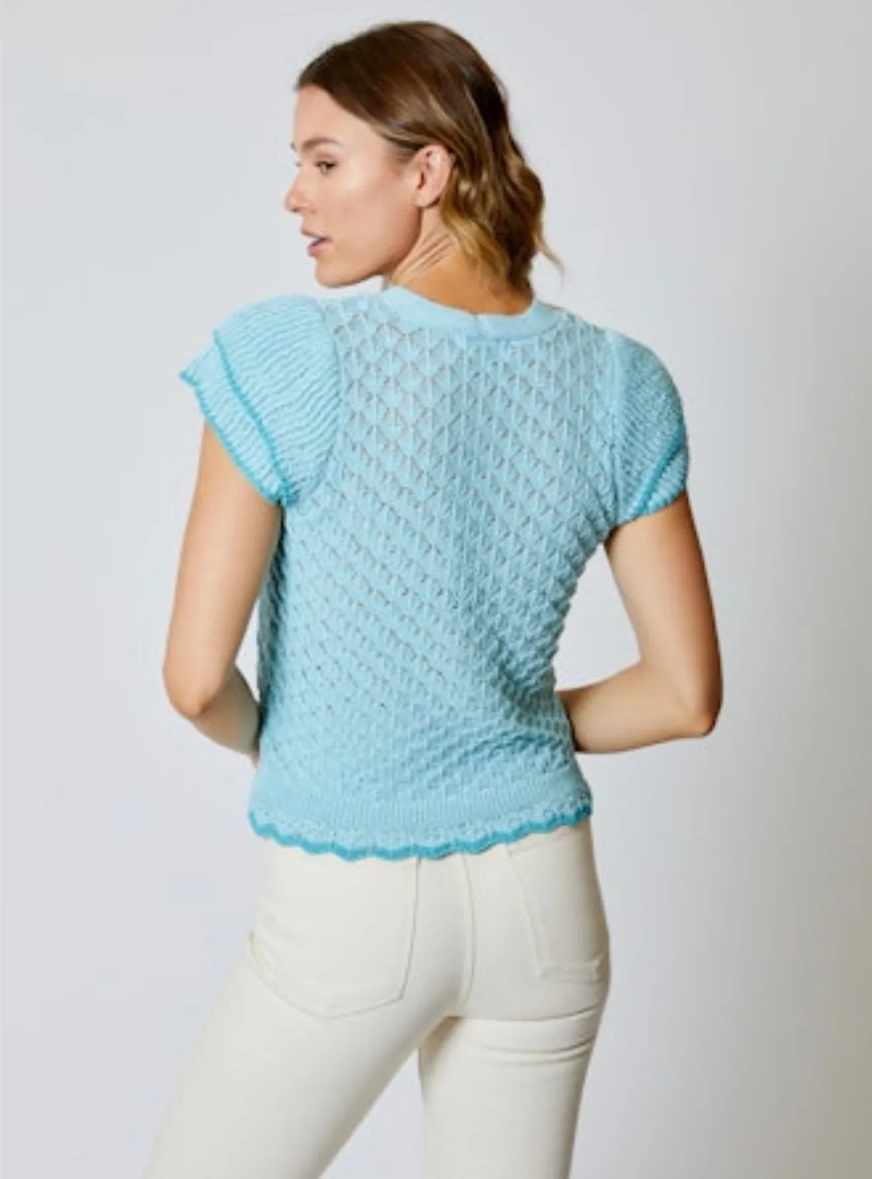 Design History-  Short Sleeve Spring Sweater