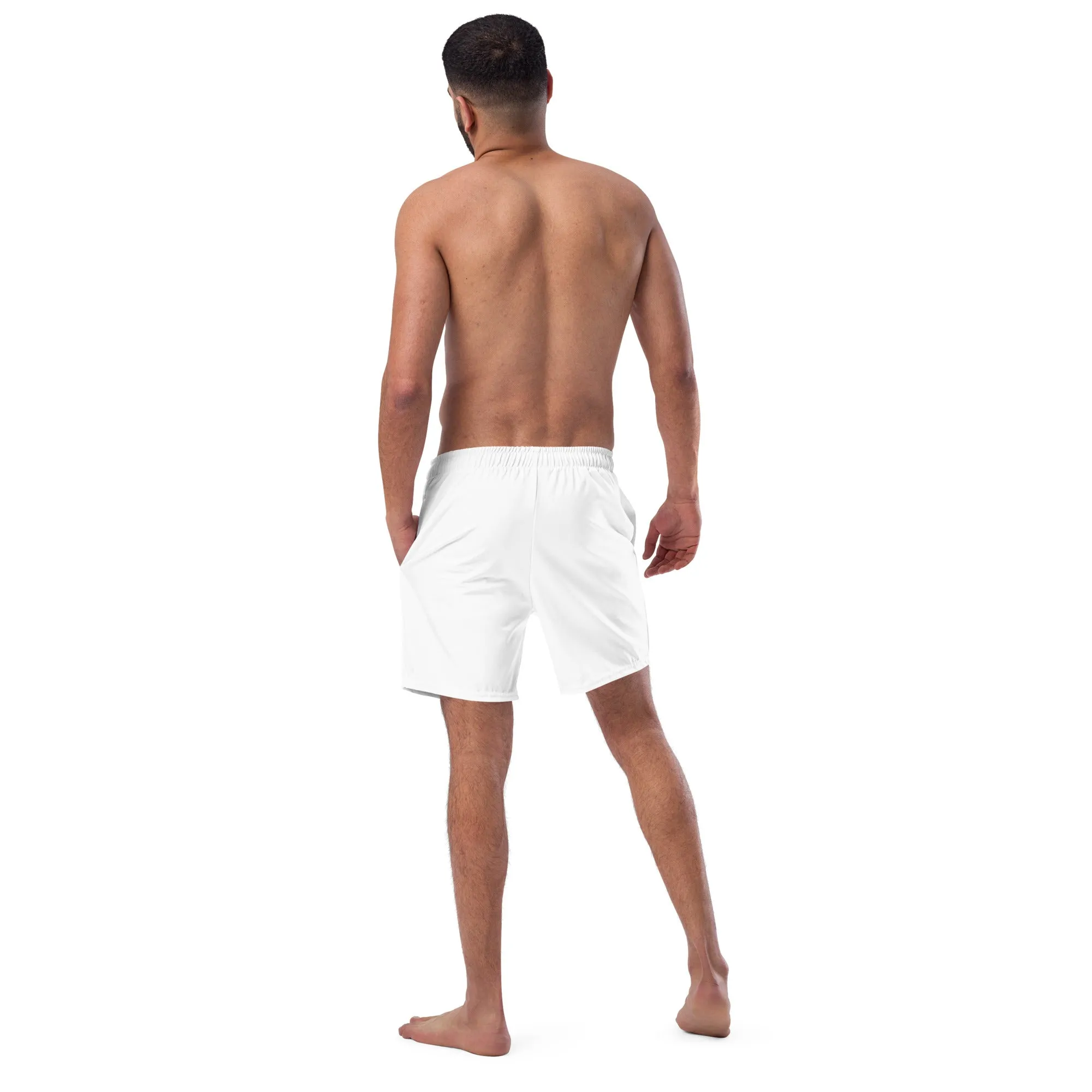 ECO MEN'S SWIM SHORTS |WHITE