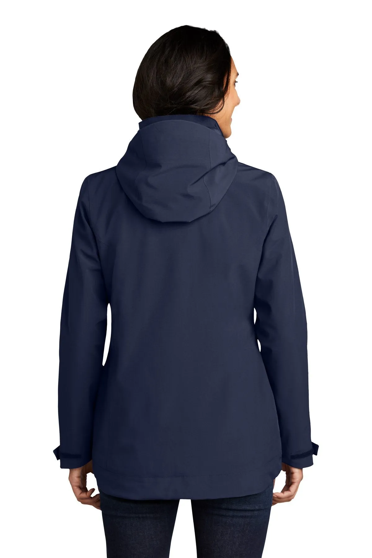 Eddie Bauer Ladies WeatherEdge 3-in-1 Jacket EB657 River Blue/ Cobalt Blue