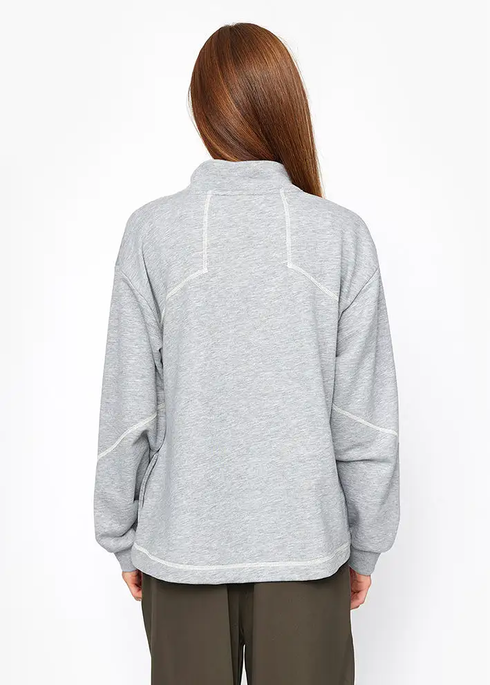 Esmé Studios Max Sweatshirt - Gray Melange