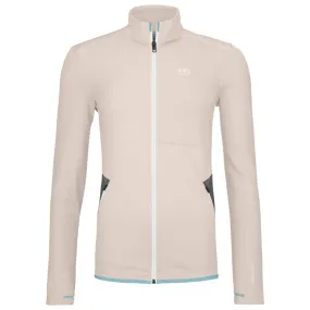 Fleece Ortovox ---Fleece Jacket W White Chalk