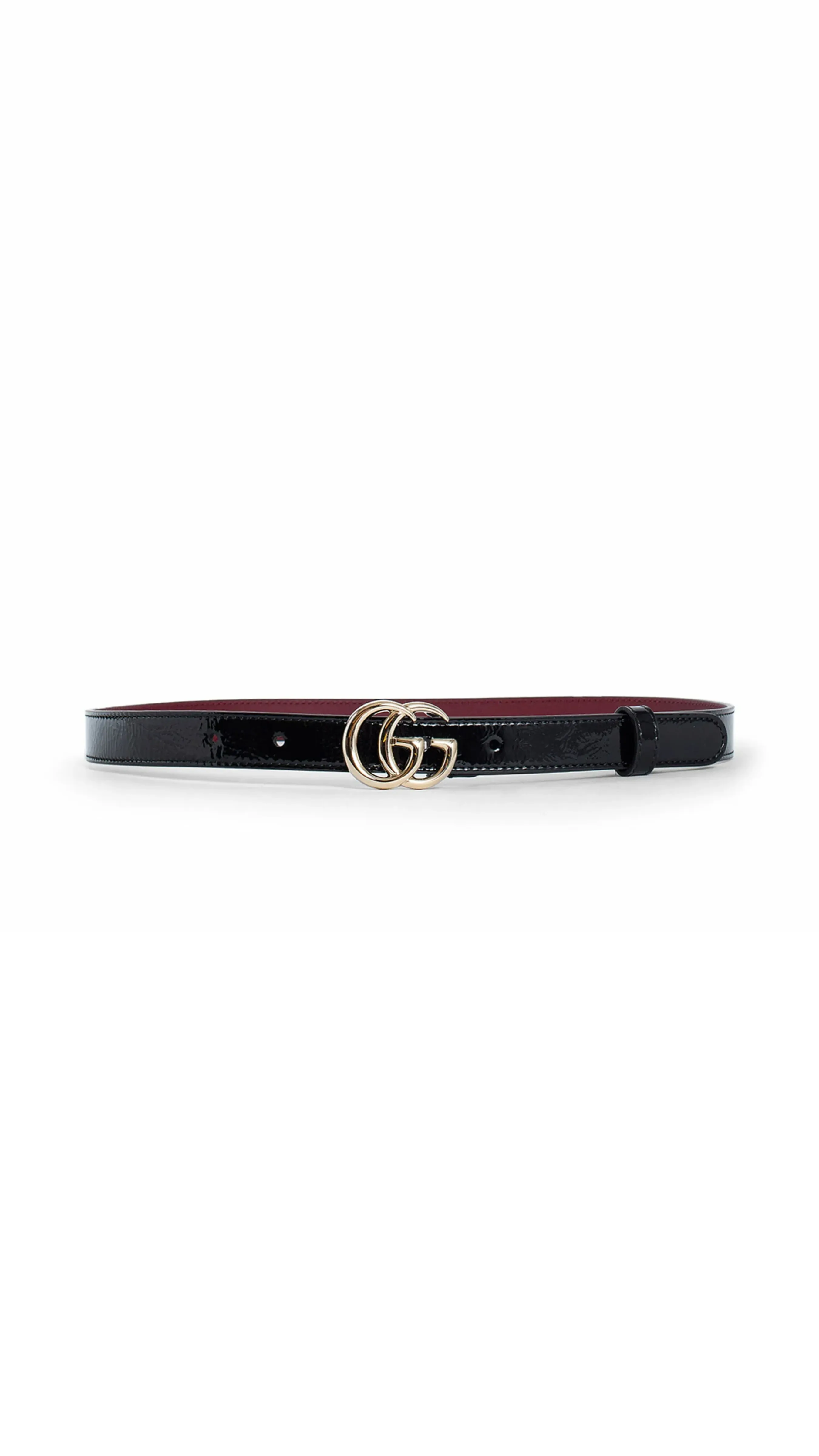 GG Marmont Thin Belt - Black