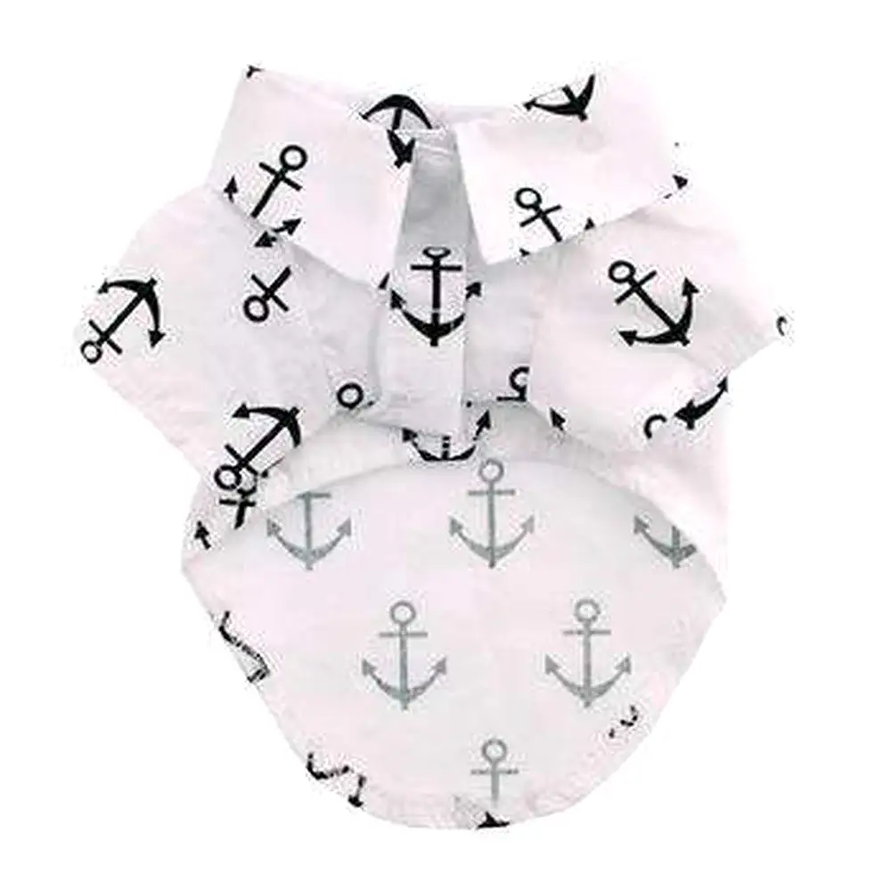 Hawaiian Camp Shirt - Anchors Away