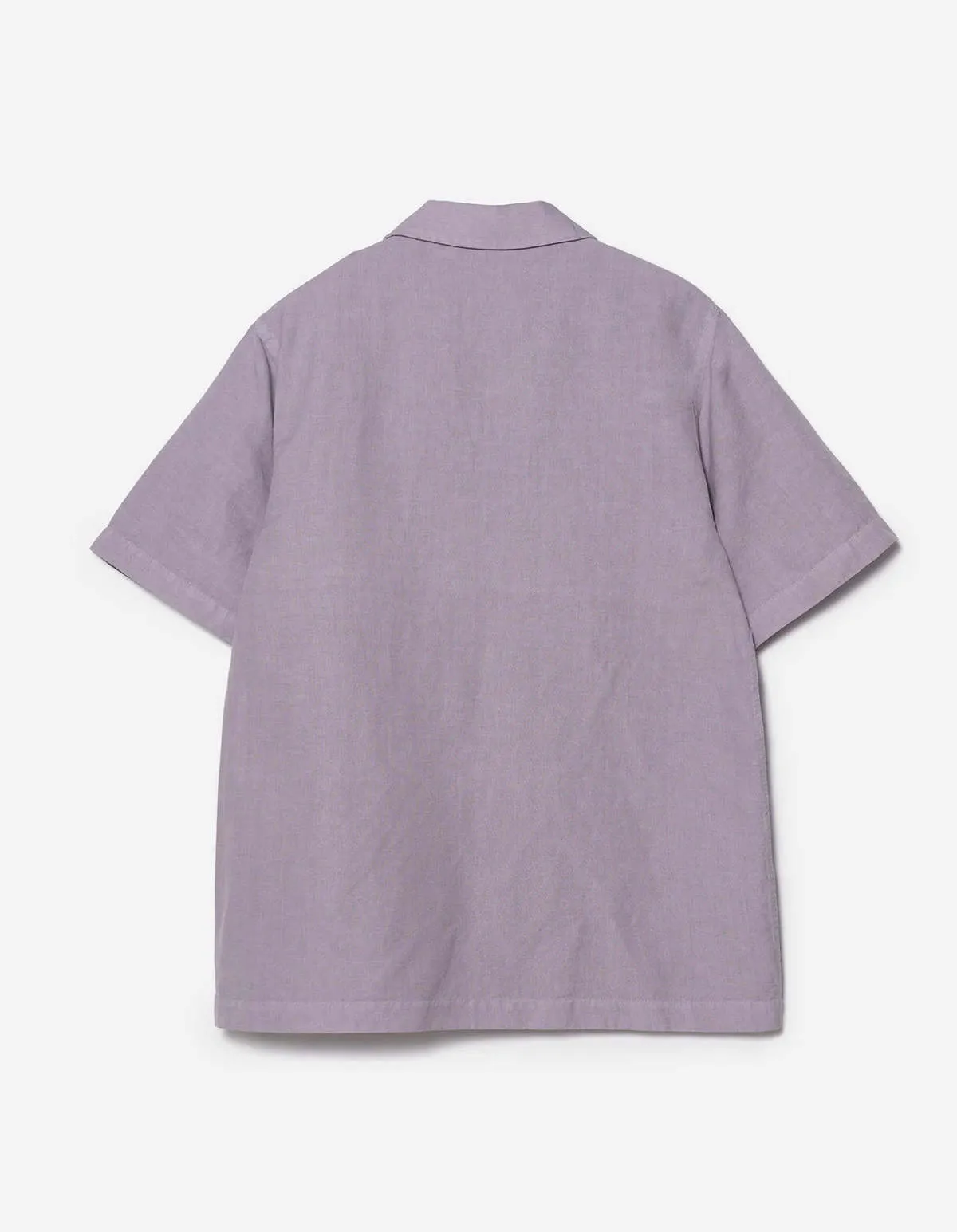 Hemp Camp Collar Shirt - Purple Ash