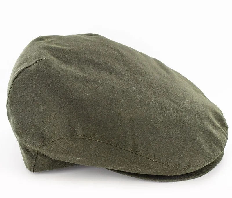 Irish Trinity Wax Cotton Flat Cap