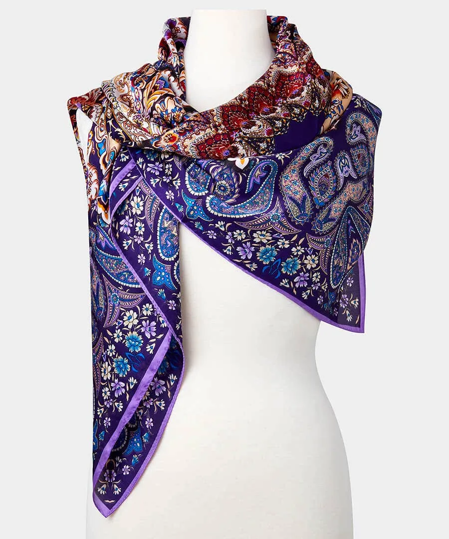 Kaleidoscope Silky Scarf