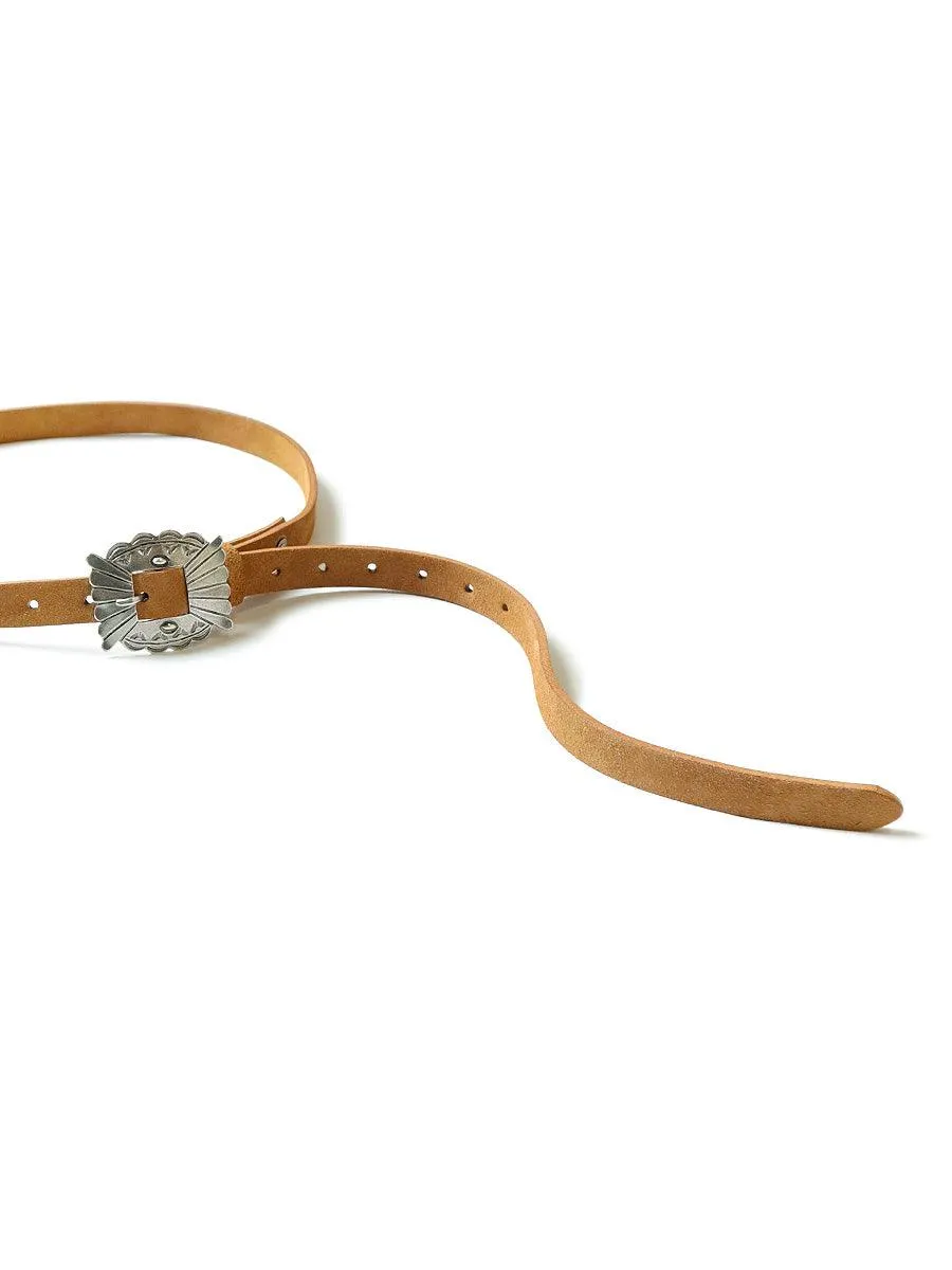 Kapital suede pueblo buckle belt