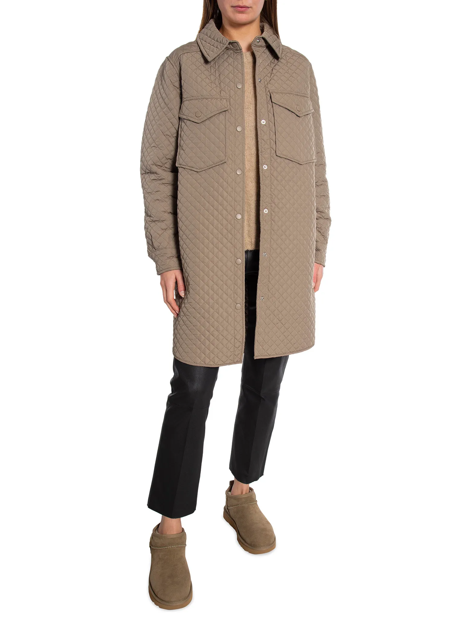 LEVETE ROOM JACKET MAGNOLIA 1 KHAKI