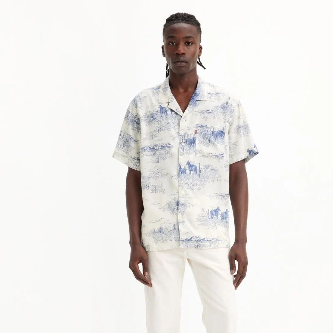 Levi’s SUNSET CAMP SHIRT TOILE VINT Blue