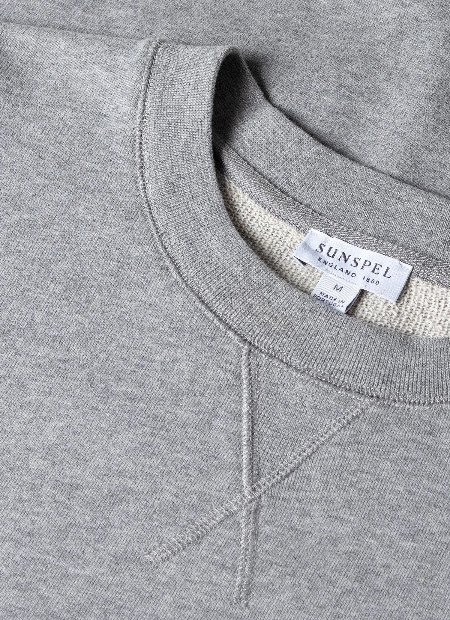 Men's Loopback Sweatshirt in Grey Melange