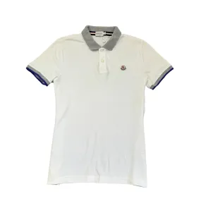 Men's Maglia Polo Shirt White Size S