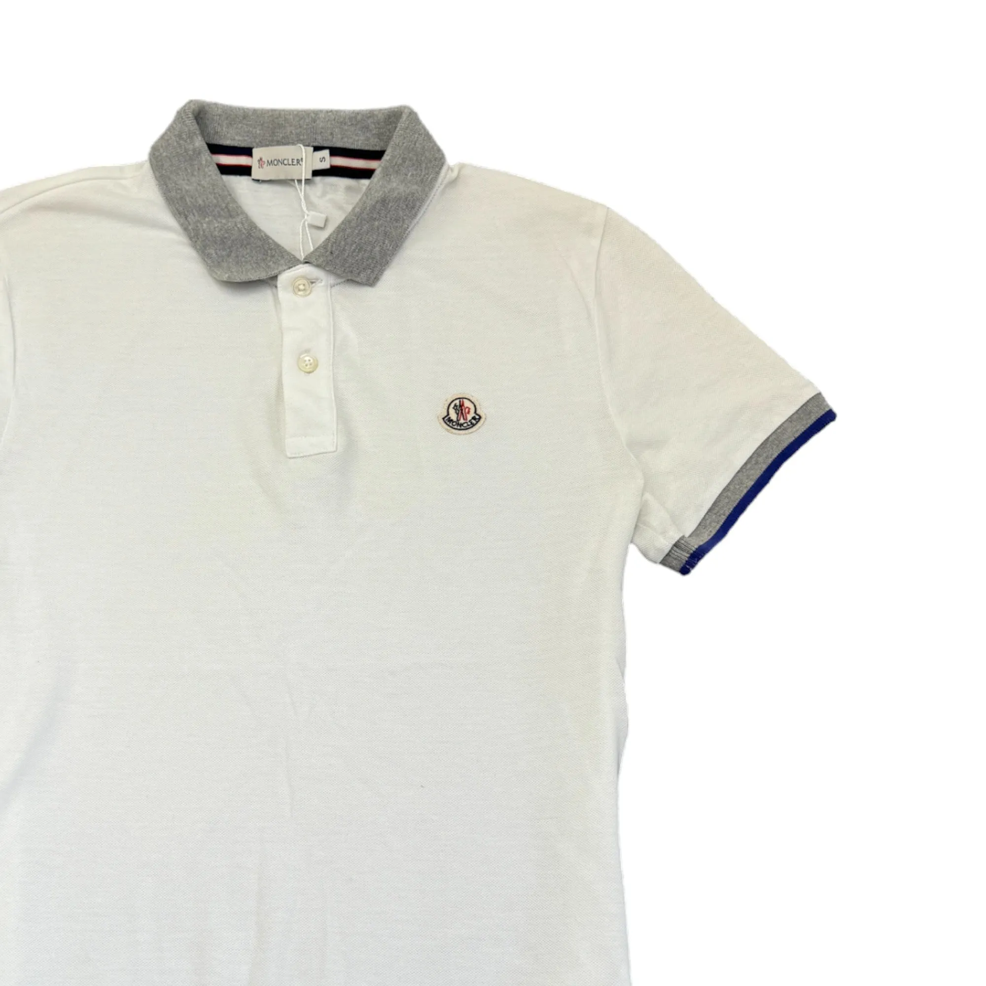 Men's Maglia Polo Shirt White Size S