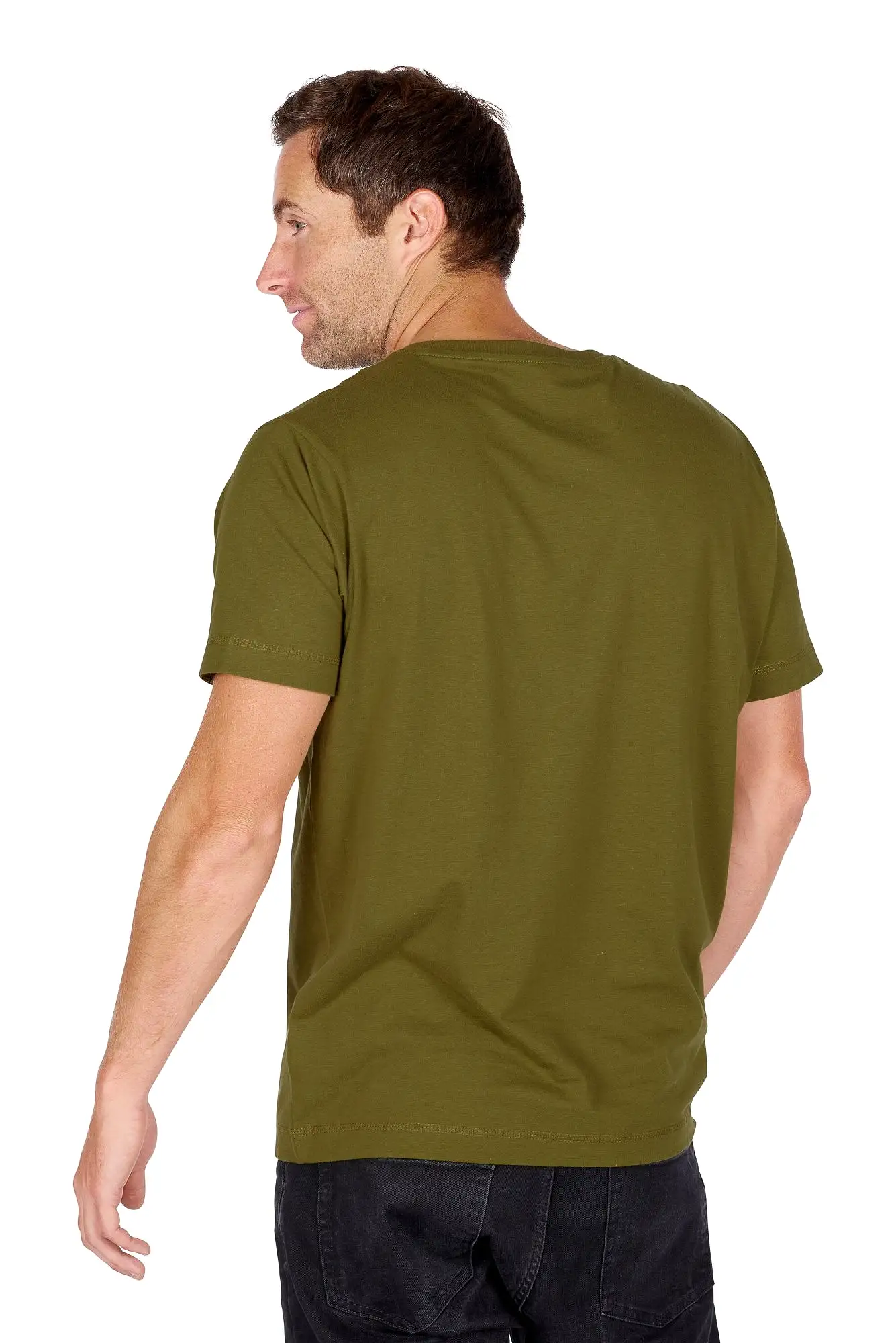 Men's Midnight Runr T-Shirts - Khaki