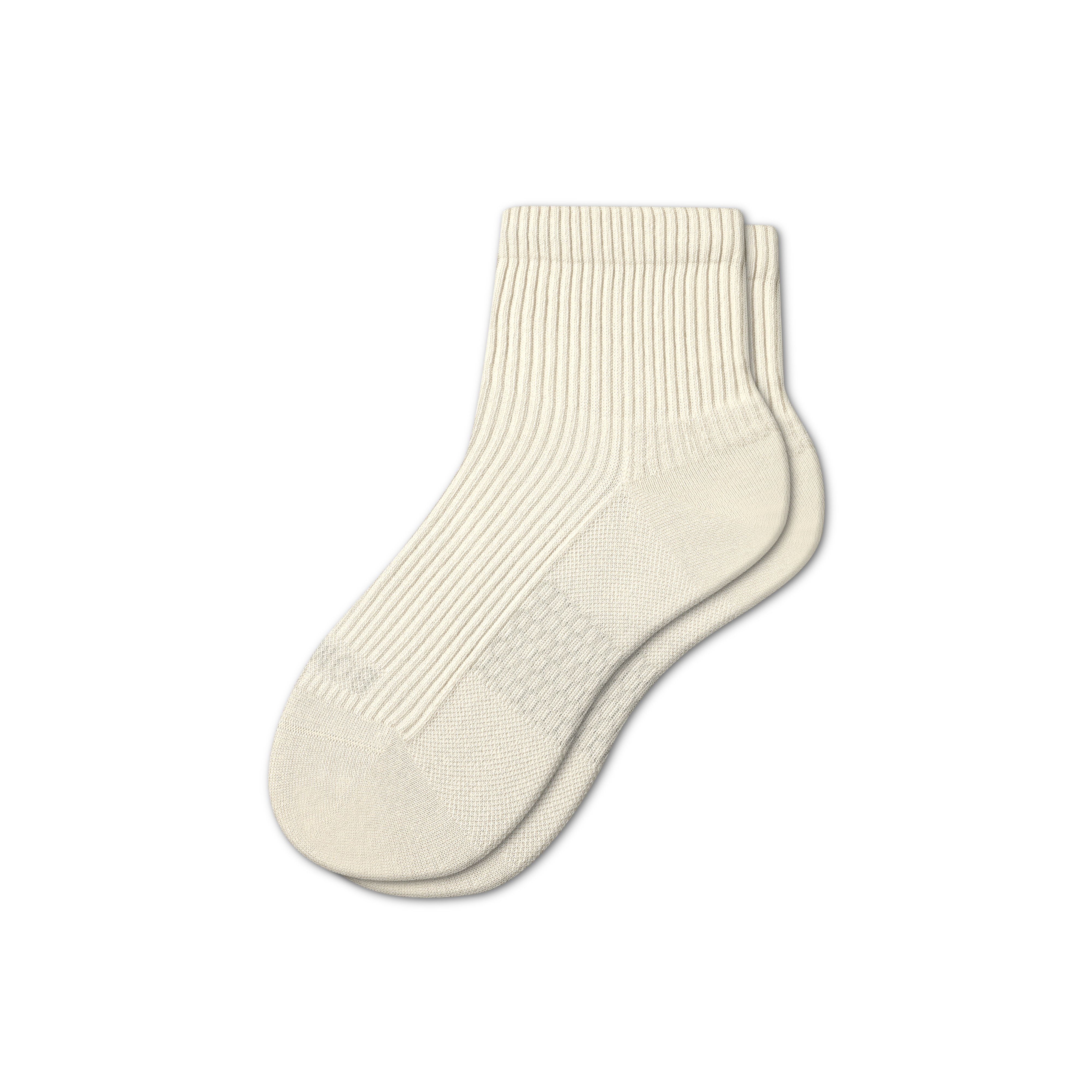 Men's Modern Rib Quarter Socks