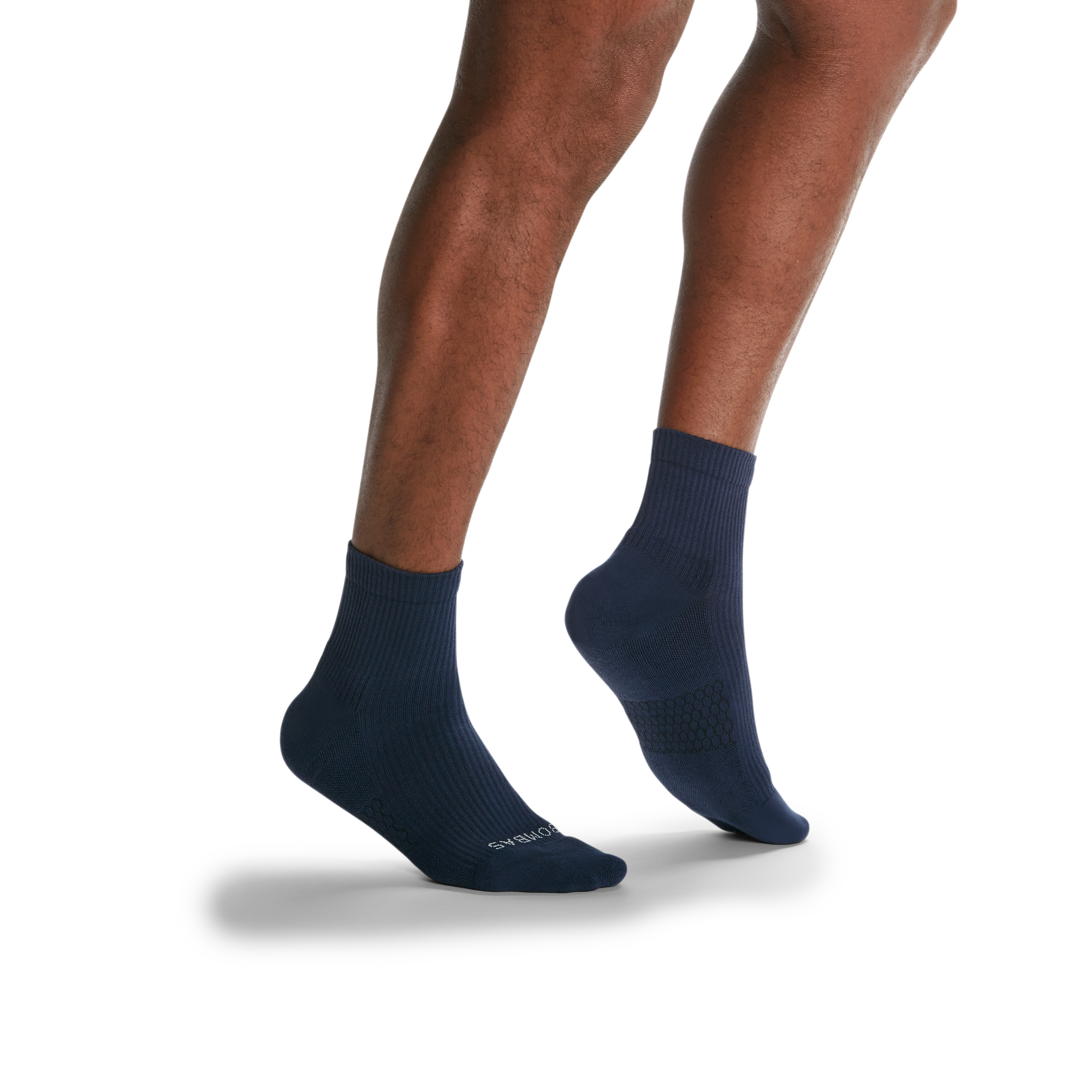 Men's Modern Rib Quarter Socks