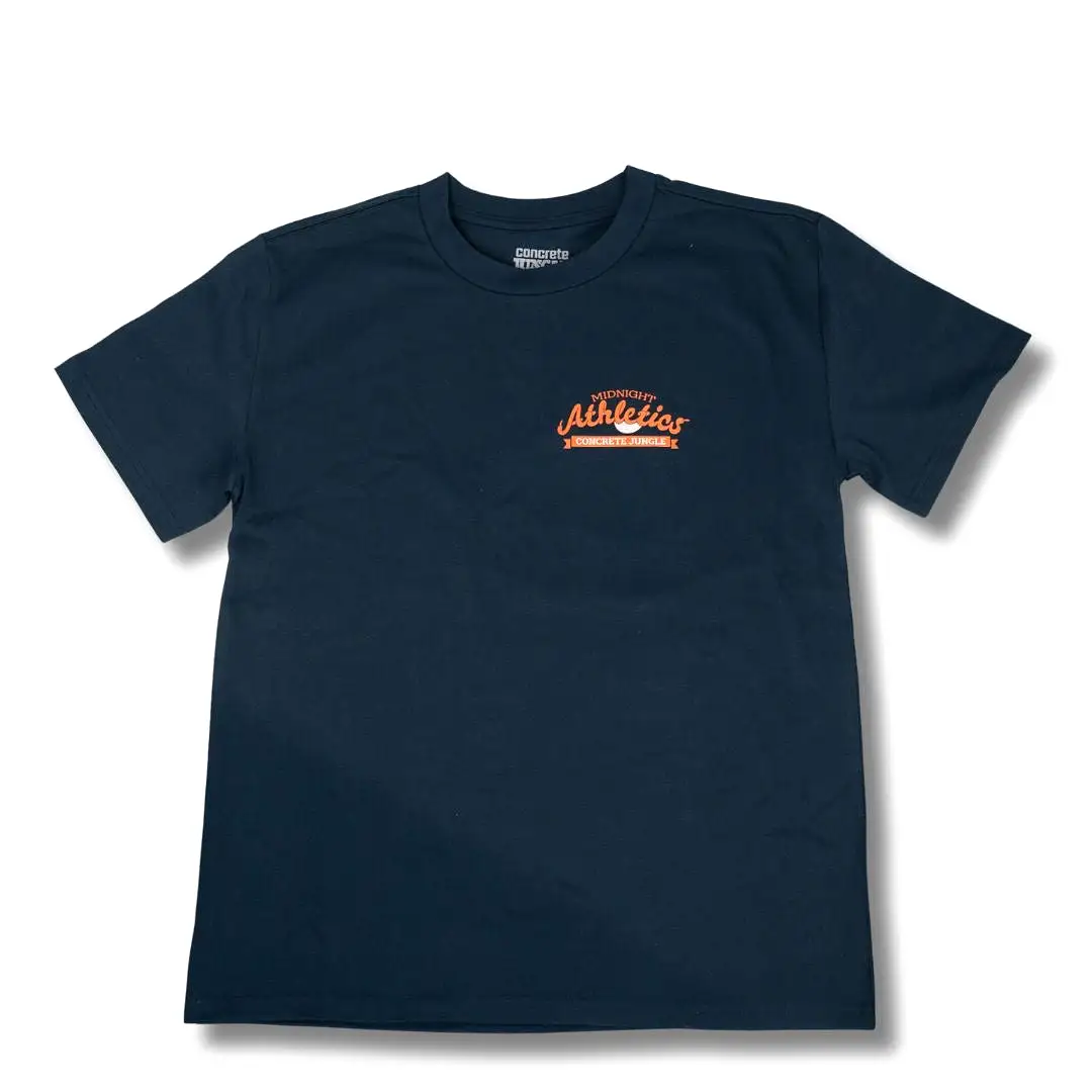 MIDNIGHT ATHLETICS TEE NAVY