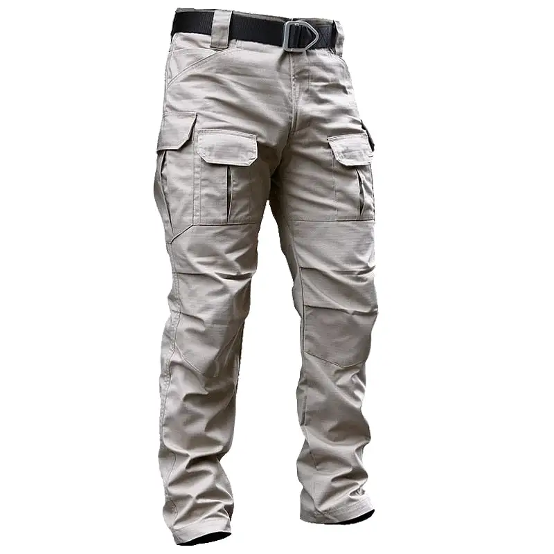 Military Tactical Cargo Pants  Stretch Cotton Casual Work Pants Men's Stretch SWAT Combat Rip-Stop Many Pocket Army Long Trouser