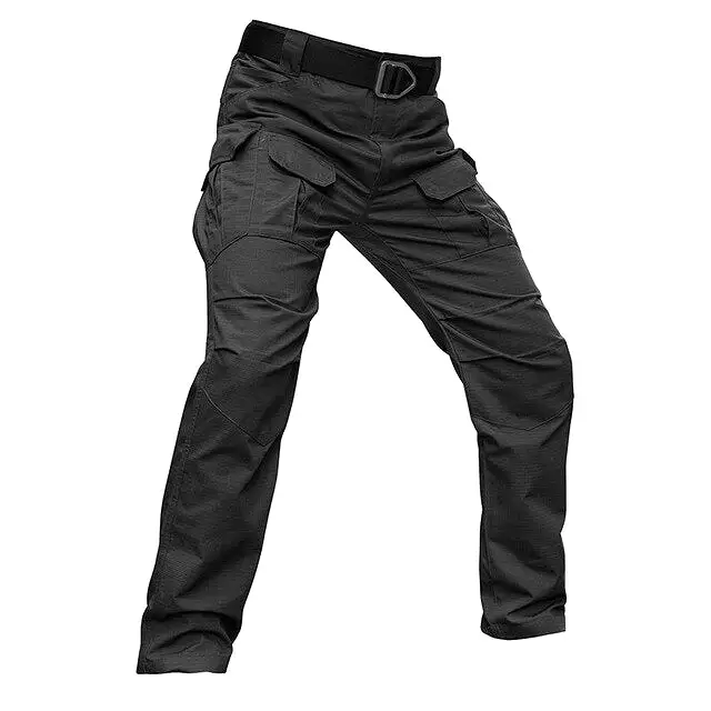 Military Tactical Cargo Pants  Stretch Cotton Casual Work Pants Men's Stretch SWAT Combat Rip-Stop Many Pocket Army Long Trouser