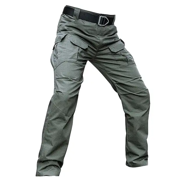 Military Tactical Cargo Pants  Stretch Cotton Casual Work Pants Men's Stretch SWAT Combat Rip-Stop Many Pocket Army Long Trouser