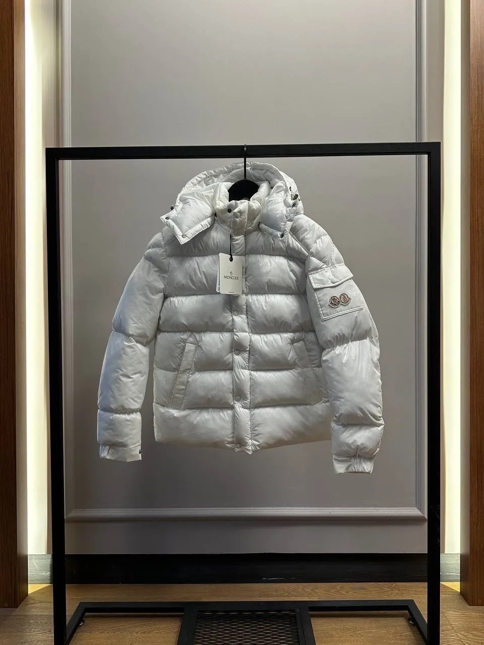 Moncler Maya 70th Anniversary Special Edition Short Down Jacket ‘WHITE’