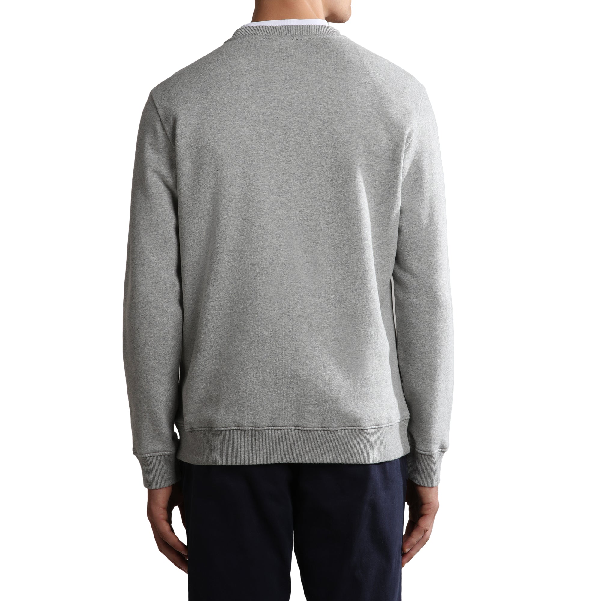 Napapijri Balis Crew Sweat - Medium Grey Melange