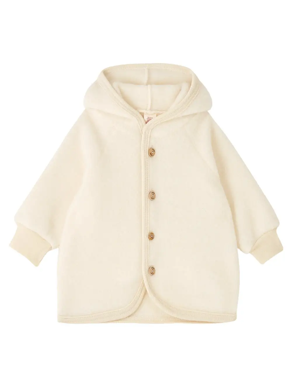 Natural Soft Fleece Baby Jacket