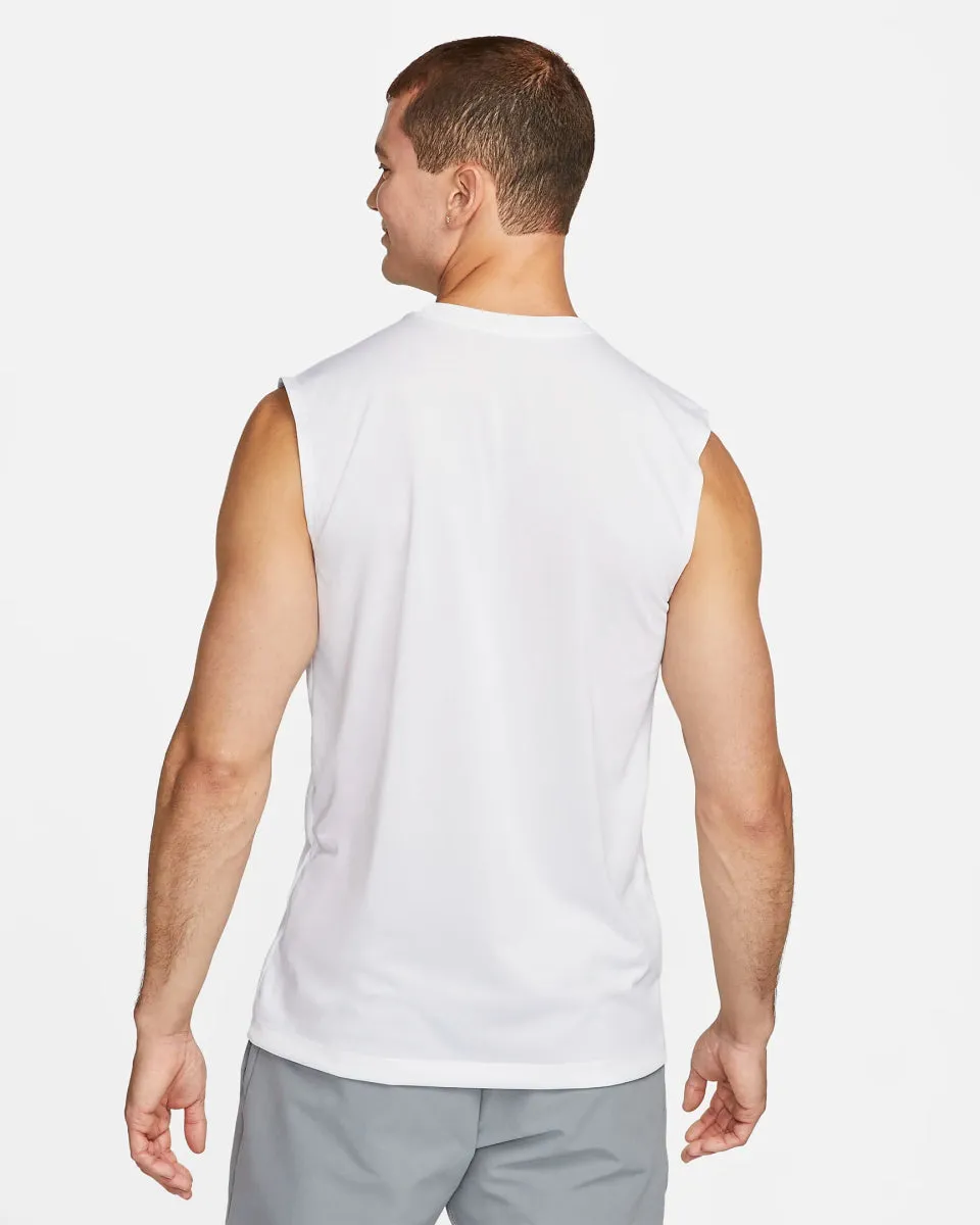 NIKE MEN'S DRI-FIT LEGEND WHITE TANK